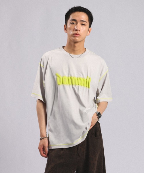 RAGEBLUE(レイジブルー)の「<接触冷感/吸水速乾>発泡プリントTシャツ(Tシャツ/カットソー・メンズ・ブラック/ライトグレー/ホワイト・MEDIUM/LARGE)」の18枚目の写真
