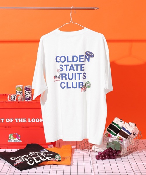 FRUIT OF THE LOOM(フルーツオブザルーム)の「【FRUIT OF THE LOOM / BAYFLOW】バックプリントTシャツ(Tシャツ/カットソー・メンズ・オフホワイト/ブラック/オレンジ・MEDIUM/LARGE)」の17枚目の写真