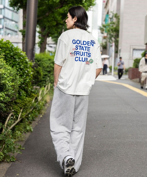 FRUIT OF THE LOOM(フルーツオブザルーム)の「【FRUIT OF THE LOOM / BAYFLOW】バックプリントTシャツ(Tシャツ/カットソー・メンズ・オフホワイト/ブラック/オレンジ・MEDIUM/LARGE)」の21枚目の写真