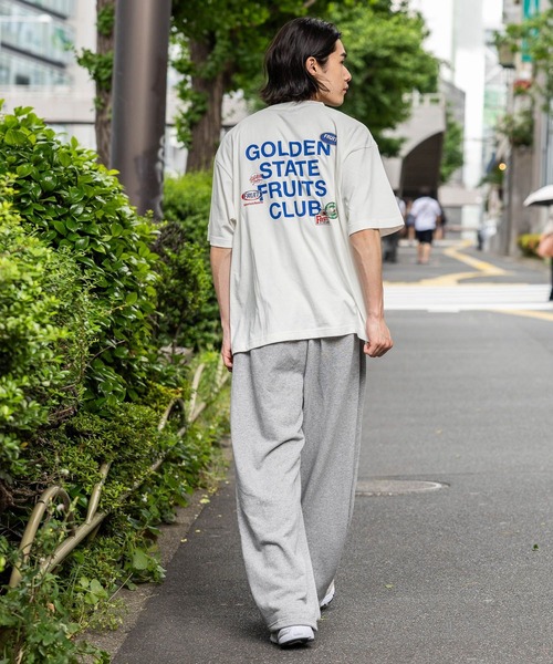 FRUIT OF THE LOOM(フルーツオブザルーム)の「【FRUIT OF THE LOOM / BAYFLOW】バックプリントTシャツ(Tシャツ/カットソー・メンズ・オフホワイト/ブラック/オレンジ・MEDIUM/LARGE)」の22枚目の写真