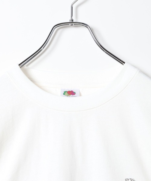 FRUIT OF THE LOOM(フルーツオブザルーム)の「【FRUIT OF THE LOOM / BAYFLOW】バックプリントTシャツ(Tシャツ/カットソー・メンズ・オフホワイト/ブラック/オレンジ・MEDIUM/LARGE)」の11枚目の写真