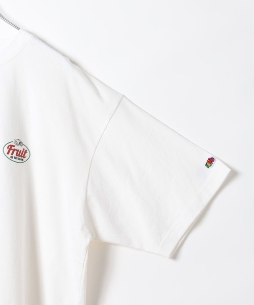 FRUIT OF THE LOOM(フルーツオブザルーム)の「【FRUIT OF THE LOOM / BAYFLOW】バックプリントTシャツ(Tシャツ/カットソー・メンズ・オフホワイト/ブラック/オレンジ・MEDIUM/LARGE)」の14枚目の写真