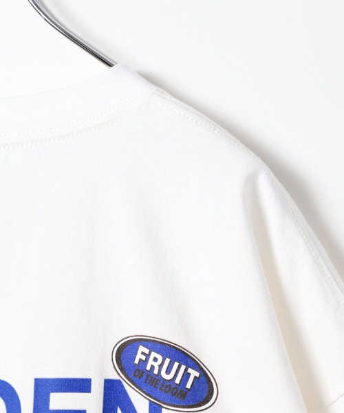 FRUIT OF THE LOOM(フルーツオブザルーム)の「【FRUIT OF THE LOOM / BAYFLOW】バックプリントTシャツ(Tシャツ/カットソー・メンズ・オフホワイト/ブラック/オレンジ・MEDIUM/LARGE)」の16枚目の写真