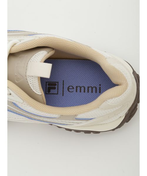 FILA（フィラ）の「【emmi×FILA】ECHAPPE MS×emmi（スニーカー・レディース・ライトグレー・25.5/25/24.5/24/23.5/23）」の12枚目の写真