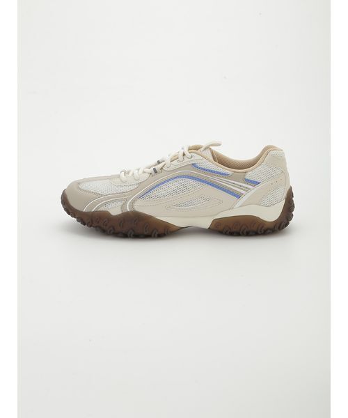 FILA（フィラ）の「【emmi×FILA】ECHAPPE MS×emmi（スニーカー・レディース・ライトグレー・25.5/25/24.5/24/23.5/23）」の2枚目の写真