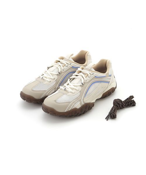 FILA（フィラ）の「【emmi×FILA】ECHAPPE MS×emmi（スニーカー・レディース・ライトグレー・25.5/25/24.5/24/23.5/23）」の5枚目の写真