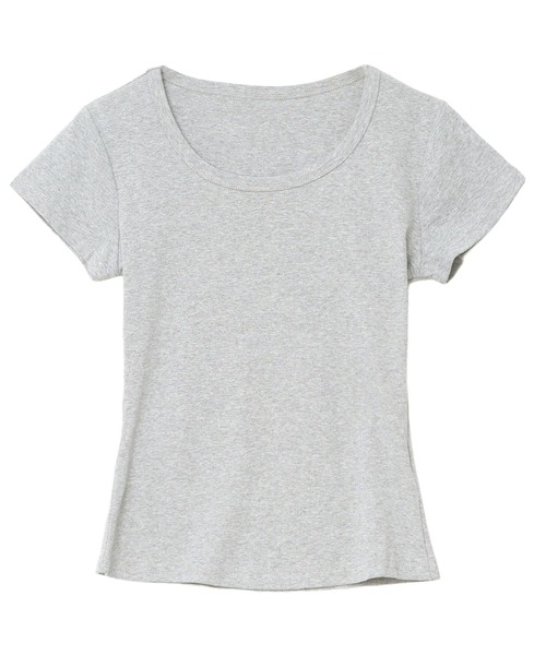 KOBE LETTUCE(コウベレタス)の「UネックフィットTシャツ(Tシャツ/カットソー・レディース・ブラック/オフホワイト/グレー/ブルー・M)」の16枚目の写真