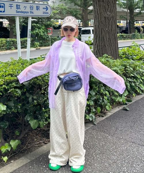 Alley Tokyo(アリートーキョー)の「ウエストポーチ(ボディバッグ/ウエストポーチ・レディース・イエロー/マルチ/ネイビー/ブラック/レッド・FREE)」の10枚目の写真