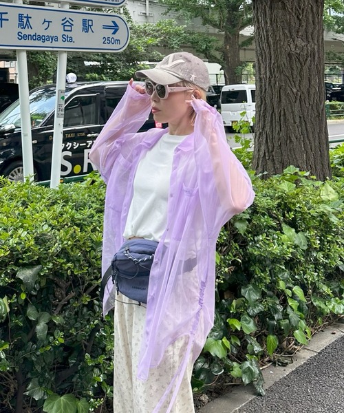 Alley Tokyo(アリートーキョー)の「ウエストポーチ(ボディバッグ/ウエストポーチ・レディース・イエロー/マルチ/ネイビー/ブラック/レッド・FREE)」の12枚目の写真