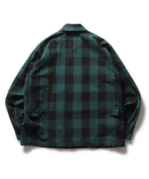 ROTAR(ローター)の「Buffalo Check Shirt Jacket(ミリタリージャケット・メンズ・グリーン/チャコールグレー/レッド・X-LARGE/LARGE/MEDIUM)」の13枚目の写真
