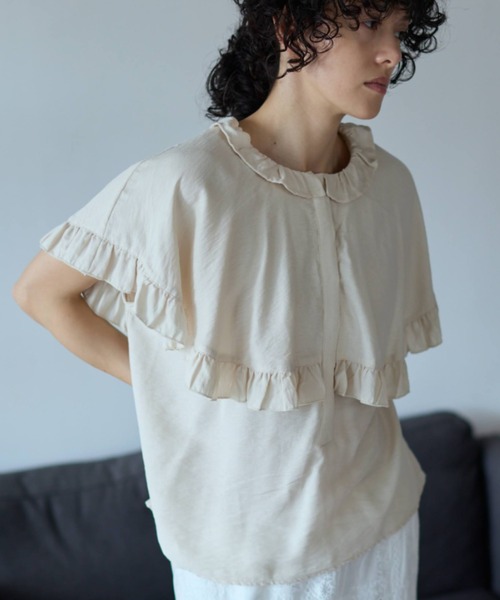Miniflower color blouse — мини-блузка в цветочек
