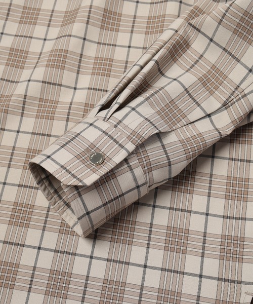 CULLNI（クルニ）の「Turtun Check Bow Tie Long Sleeve Shirt（シャツ/ブラウス・メンズ・ブラウン/ベージュ/ブラック/グレー・2/1/0）」の15枚目の写真