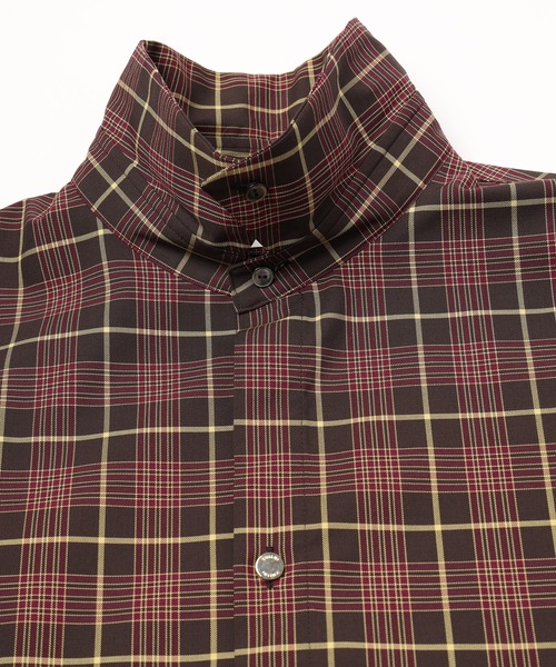 CULLNI（クルニ）の「Turtun Check Bow Tie Long Sleeve Shirt（シャツ/ブラウス・メンズ・ブラウン/ベージュ/ブラック/グレー・2/1/0）」の20枚目の写真