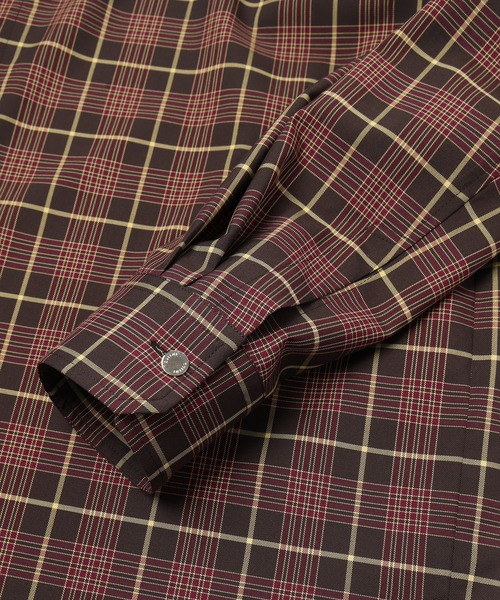 CULLNI（クルニ）の「Turtun Check Bow Tie Long Sleeve Shirt（シャツ/ブラウス・メンズ・ブラウン/ベージュ/ブラック/グレー・2/1/0）」の21枚目の写真