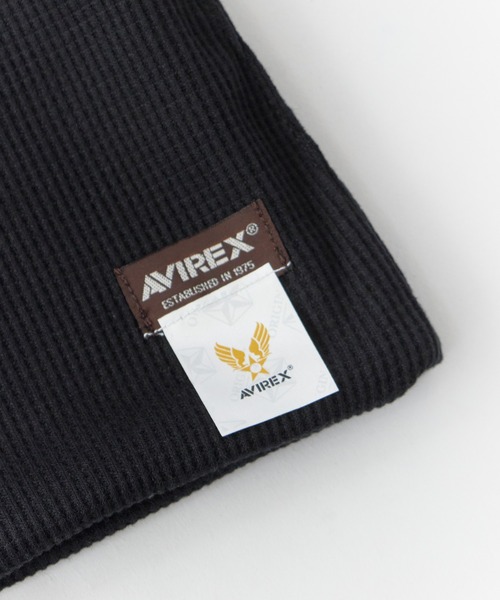AVIREX(アヴィレックス)の「AVIREX/アビレックス AX REVERSIBLE SWEAT CAP リバーシブル スウェット キャップ ニット帽 ビーニー オールシーズン ストリート カジュアル メンズ レディース 2026年 夏 夏服(ニットキャップ/ビーニー・メンズ・ブラック/グレー/ブラウン・FREE)」の4枚目の写真