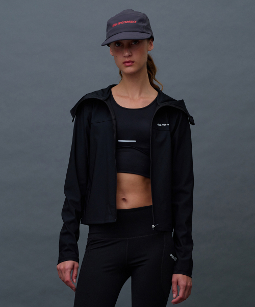MENASOO（ミナス）の「Face Cover Zip Up Jersey_Black（ナイロンジャケット・レディース・ブラック・SMALL/MEDIUM/LARGE/X-LARGE）」の16枚目の写真