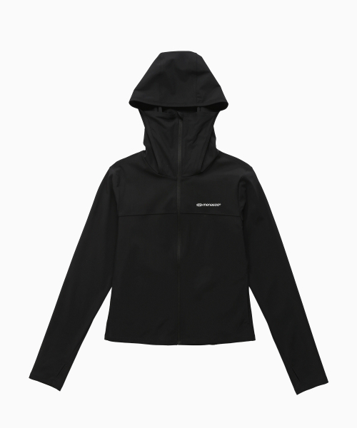 MENASOO（ミナス）の「Face Cover Zip Up Jersey_Black（ナイロンジャケット・レディース・ブラック・SMALL/MEDIUM/LARGE/X-LARGE）」の22枚目の写真