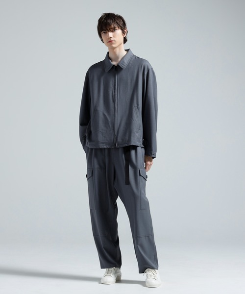 Y-3(ワイスリー)の「Y-3 WOOL TAILORED BLOUSON(ブルゾン・メンズ・グレー・SMALL/MEDIUM/LARGE/X-LARGE/X-SMALL)」の3枚目の写真