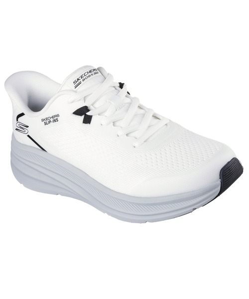 SKECHERS(スケッチャーズ)の「ハンズフリー スリップインズ:ボブス スポート スキルズ(スニーカー・メンズ・ブラック/ホワイト×グレー・25cm/25.5cm/26cm/26.5cm/27cm)」の4枚目の写真