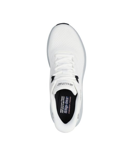 SKECHERS(スケッチャーズ)の「ハンズフリー スリップインズ:ボブス スポート スキルズ(スニーカー・メンズ・ブラック/ホワイト×グレー・25cm/25.5cm/26cm/26.5cm/27cm)」の6枚目の写真