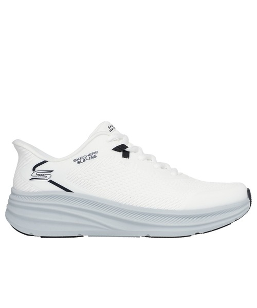 SKECHERS(スケッチャーズ)の「ハンズフリー スリップインズ:ボブス スポート スキルズ(スニーカー・メンズ・ブラック/ホワイト×グレー・25cm/25.5cm/26cm/26.5cm/27cm)」の7枚目の写真