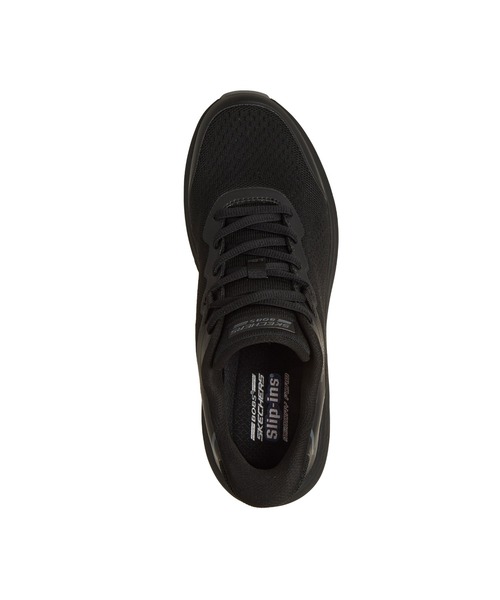 SKECHERS(スケッチャーズ)の「ハンズフリー スリップインズ:ボブス スポート スキルズ(スニーカー・メンズ・ブラック/ホワイト×グレー・25cm/25.5cm/26cm/26.5cm/27cm)」の11枚目の写真