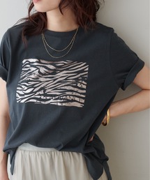 LARUTA（ラルータ）の「【LARUTA】汗染み防止箔ロゴT（Tシャツ/カットソー）」