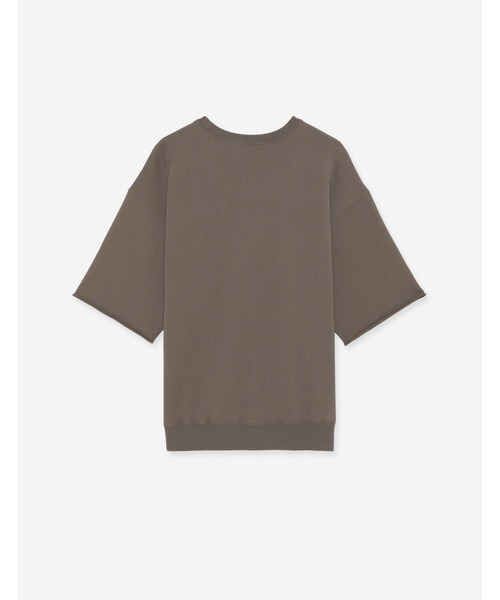 Maison Kitsune(メゾンキツネ)の「MAISON KITSUNE COLLAGE SHORT SLEEVE SWEATSHIRT(スウェット・メンズ・チャコール/スカイブルー系・XS/S/M)」の4枚目の写真