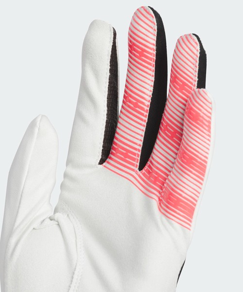 adidas(アディダス)の「アディゼロ グローブ【adidas Golf/アディダスゴルフ】(手袋・メンズ・ホワイト×レッド・23.0cm/24.0cm/25.0cm/26.0cm/21.0cm/22.0cm)」の4枚目の写真