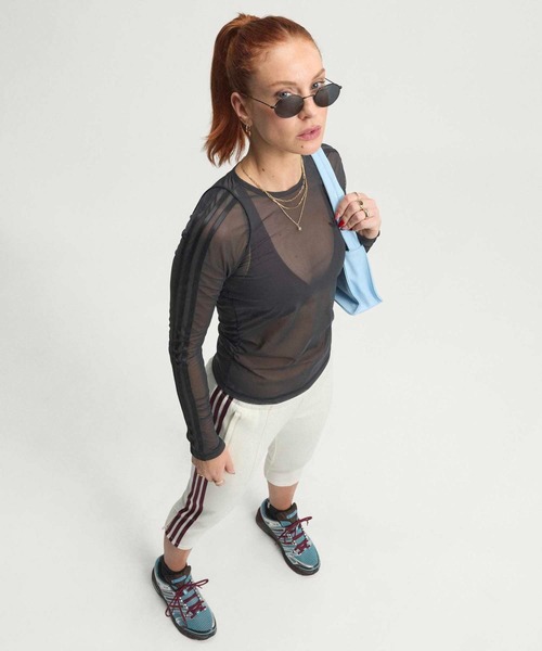 adidas(アディダス)の「アディダス オリジナルス スポーツ 長袖シャツ / アディダス adidas(Tシャツ/カットソー・レディース・ブラック・XX-LARGE/LARGE/MEDIUM/SMALL/X-LARGE/X-SMALL)」の7枚目の写真