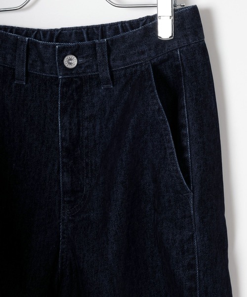 LEPSIM（レプシィム）の「フロッキーデニムパンツ　1055023（その他パンツ・レディース・ネイビー/カーキブラウン・MEDIUM/LARGE）」の17枚目の写真