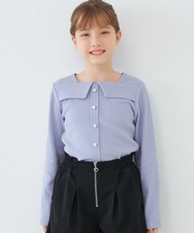ラベンダー」に該当するトップス（パープル/紫色系・無地
