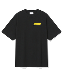 BEENTRILL（ビントリル）の「ビントリルマスキングテープTシャツ(ブラック)（Tシャツ/カットソー）」