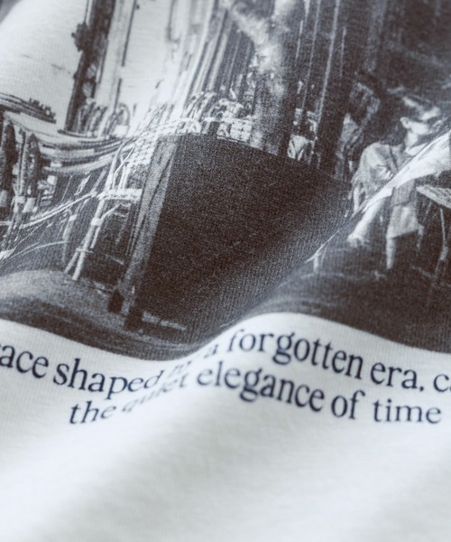 VIS(ビス)の「ロゴ&フォトアソートロングTシャツ(Tシャツ/カットソー・レディース・キナリ/ホワイト系その他/ホワイト・FREE)」の11枚目の写真