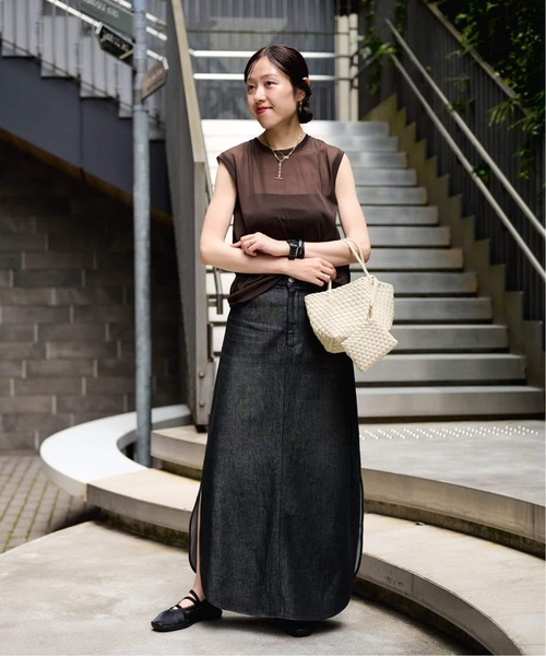 VELETTO(ベレット)の「《追加/WEB限定》VELETTO / ベレット 別注 MESH POACH BAG(トートバッグ・レディース・アイボリー・FREE)」の2枚目の写真