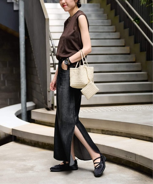 VELETTO(ベレット)の「《追加/WEB限定》VELETTO / ベレット 別注 MESH POACH BAG(トートバッグ・レディース・アイボリー・FREE)」の3枚目の写真