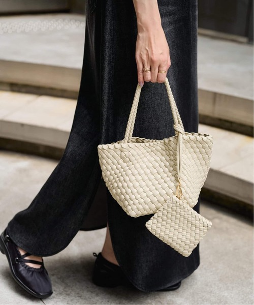 VELETTO(ベレット)の「《追加/WEB限定》VELETTO / ベレット 別注 MESH POACH BAG(トートバッグ・レディース・アイボリー・FREE)」の5枚目の写真