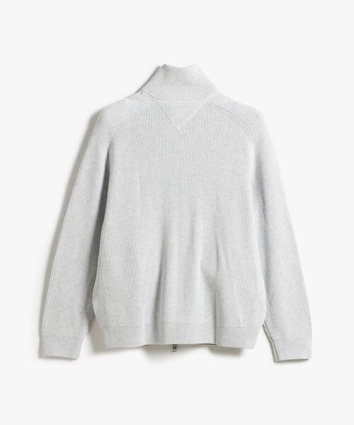 tommy jeans（トミー ジーンズ）の「リラックスジップアップカーディガン（ニット/セーター・メンズ・ブラック/ライトグレー系1・SMALL/MEDIUM/LARGE）」の7枚目の写真