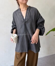 〈8/15インスタライブご紹介アイテム〉シアーデニムチュニック