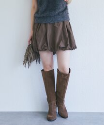 La boutique BonBon | 【KAZUMI監修・大人女子におすすめ】タフタバルーンminiスカート(スカート)
