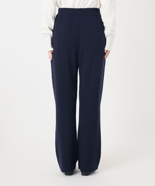 SLOBE IENA(スローブイエナ)の「《WEB限定/シリーズあり/》ウォッシャブルスムースニットパンツ(その他パンツ・レディース・チャコールグレー/ネイビー・FREE)」の22枚目の写真