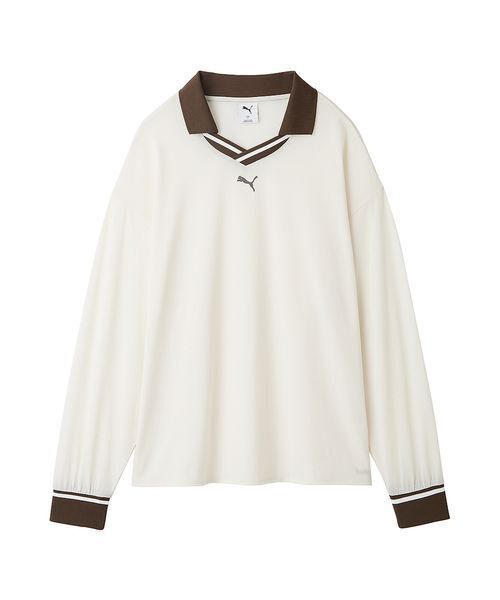 PUMA（プーマ）の「【emmi×PUMA】SHEER GAME SHIRTS（Tシャツ/カットソー・レディース・アイボリー・M）」の11枚目の写真