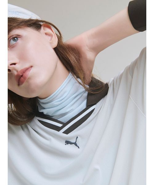 PUMA（プーマ）の「【emmi×PUMA】SHEER GAME SHIRTS（Tシャツ/カットソー・レディース・アイボリー・M）」の13枚目の写真