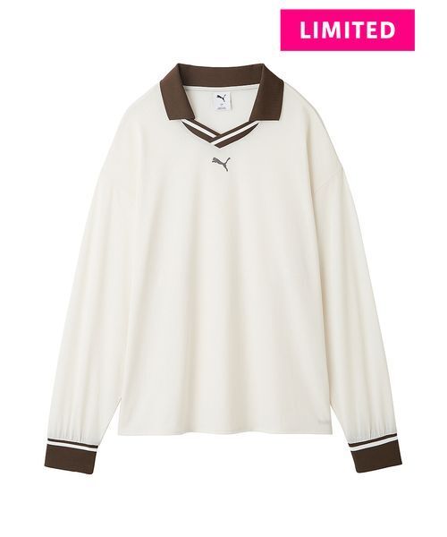 PUMA（プーマ）の「【emmi×PUMA】SHEER GAME SHIRTS（Tシャツ/カットソー・レディース・アイボリー・M）」の14枚目の写真