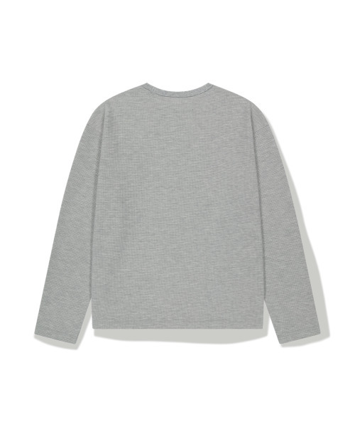 WKNDRS(ウィーキャンドース)の「MUSHROOM LS Tシャツ (M.GREY)(Tシャツ/カットソー・レディース・その他・MEDIUM/LARGE/X-LARGE)」の2枚目の写真