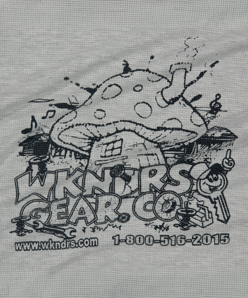 WKNDRS(ウィーキャンドース)の「MUSHROOM LS Tシャツ (M.GREY)(Tシャツ/カットソー・レディース・その他・MEDIUM/LARGE/X-LARGE)」の6枚目の写真