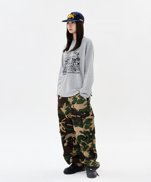 WKNDRS(ウィーキャンドース)の「MUSHROOM LS Tシャツ (M.GREY)(Tシャツ/カットソー・レディース・その他・MEDIUM/LARGE/X-LARGE)」の8枚目の写真