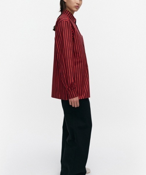 marimekko(マリメッコ)の「【kioski】Piccolo / Jokapoika shirt(シャツ/ブラウス・レディース・ダークグリーン/レッド・XX-SMALL/X-SMALL/LARGE/SMALL/MEDIUM)」の13枚目の写真