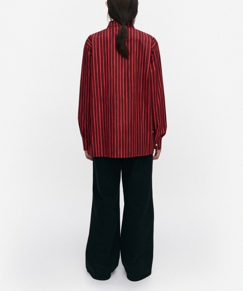 marimekko(マリメッコ)の「【kioski】Piccolo / Jokapoika shirt(シャツ/ブラウス・レディース・ダークグリーン/レッド・XX-SMALL/X-SMALL/LARGE/SMALL/MEDIUM)」の14枚目の写真