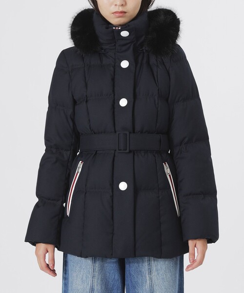 LOVELESS(ラブレス)の「【WEB先行予約】ネイビーミレーヌミドルダウン(ダウンジャケット/コート・レディース・ネイビー・36/34)」の4枚目の写真